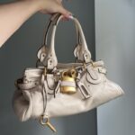 Chloe Paddington Cream Bag